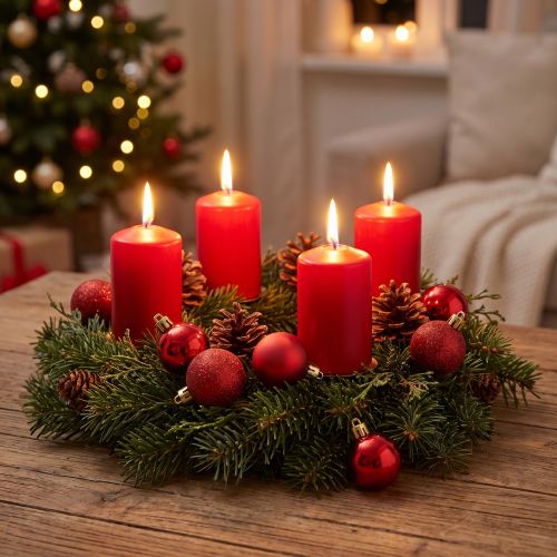 Mini Weihnachtskugel Rot Ø3cm 14 St | Floristik24.de