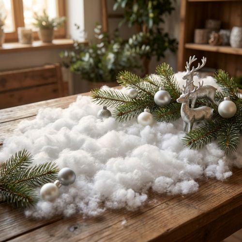 Deko Schneeflocken Künstlicher Schnee flockig 40g × 3St | Floristik24.de