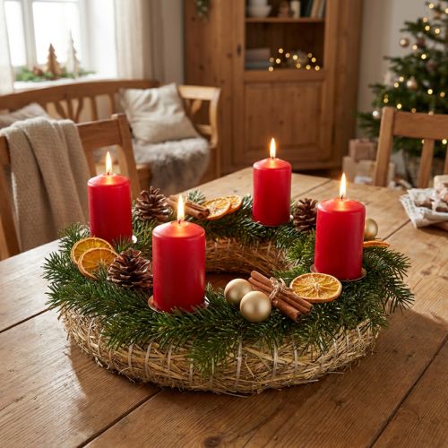 Strohkranz Ø40cm Natur 5St - Adventskranz, Türkranz, Osterkranz Basteln | Floristik24.de