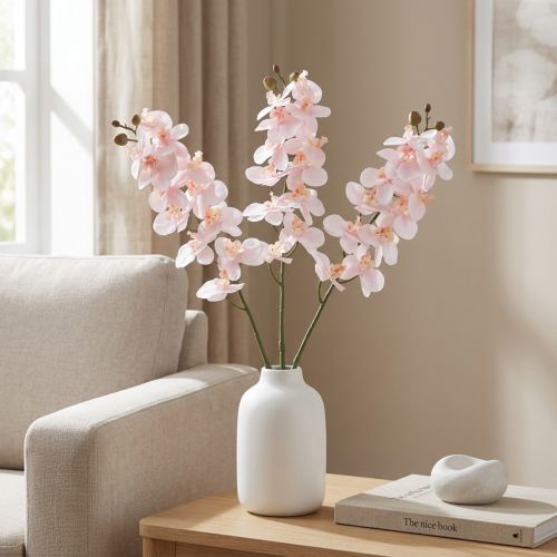 Artikel Künstliche Orchidee Rosa Phalaenopsis Real Touch 58cm