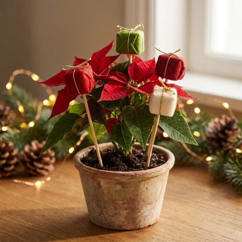 Blumenstecker Weihnachten Weihnachtspäckchen 2,5cm 15 St | Floristik24.de
