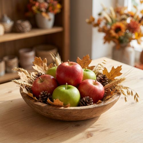 Deko Apfel Rot Grün Künstliches Obst 12 St Ø5,5cm
