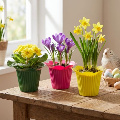 Plastiktopf Blüte Ø10,5cm 25 St | Floristik24.de