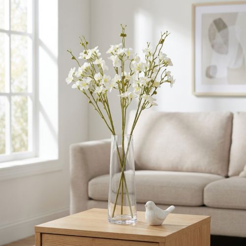 Kirschblütenzweige Künstliche Kirschblüten Weiß 75cm 3 St | Floristik24.de