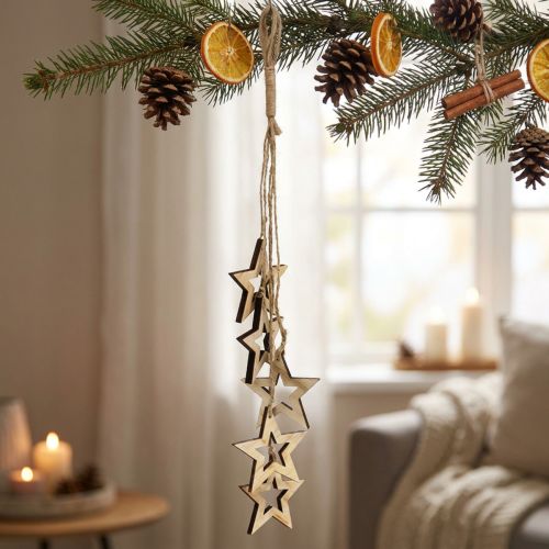 Deko Baum-Hänger Stern 50cm Natur 1 St | Floristik24.de
