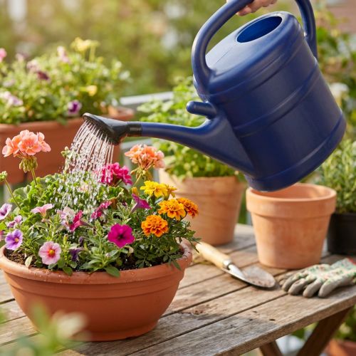 Gießkanne 10l, Gartenkanne mit