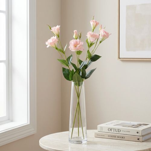 Lysianthus künstlich Rosa 87,5cm | Floristik24.de