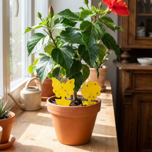Solabiol Garten Gelbsticker Insektizidfrei 10 Motivsticker | Floristik24.de