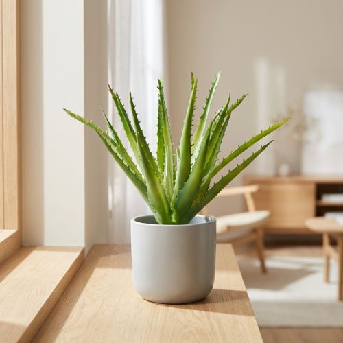 Aloe Vera künstlich Grün 26cm | Floristik24.de