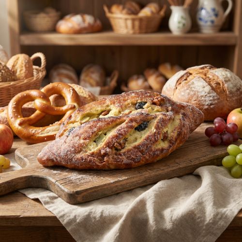 Deko Rosinenbrot künstlich - Täuschend echte Lebensmittelattrappe für Bäckerei und Schaufenster 22cm | Floristik24.de