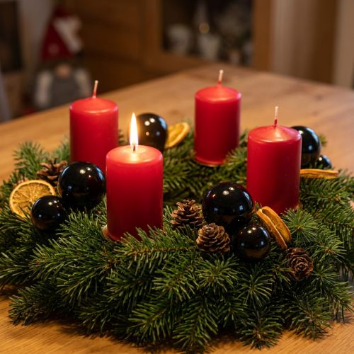 Schwarze Weihnachtskugeln Glas Mini Glanz Ø3cm 22 St | Floristik24.de