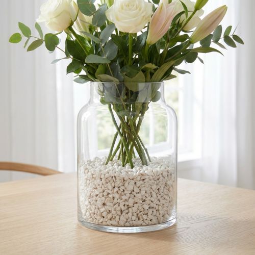 Dekogranulat Creme Dekosteine 2mm - 3mm 2kg | Floristik24.de