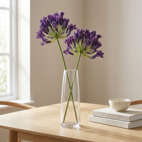 Agapanthus Kunstblumen Lila