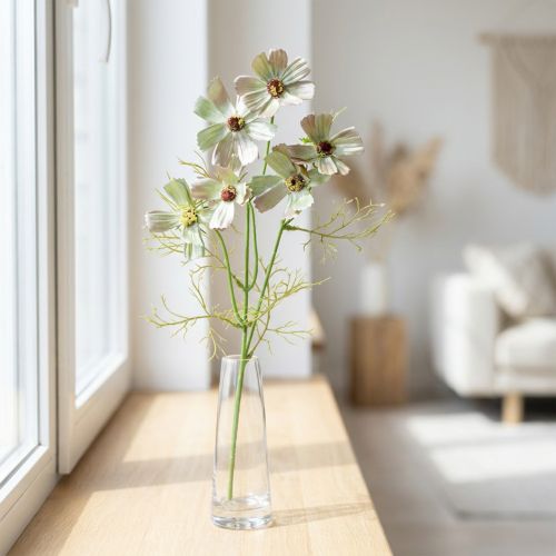 Cosmea Schmuckkörbchen Grün Kunstblumen Sommerblumen 61cm | Floristik24.de
