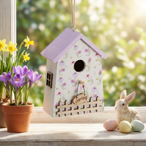 Frühlingsdeko Deko Vogelhaus