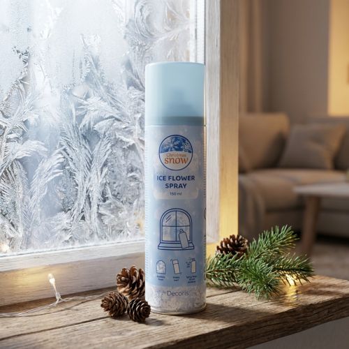 Eisblumenspray Dekospray für Fenster und Winterdeko auf Glas 150 ml | Floristik24.de