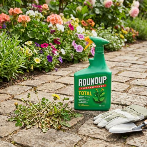 Roundup Unkrautfrei Total Pflanzenschutz ohne Glyphosat 1l | Floristik24.de