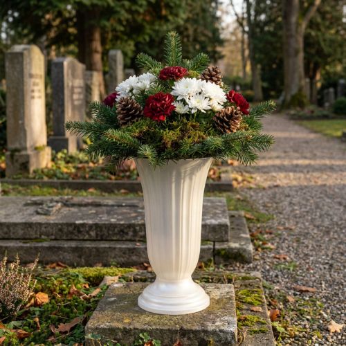 Einstellvase Lilia Perlmutt Ø28cm, 1 St | Floristik24.de
