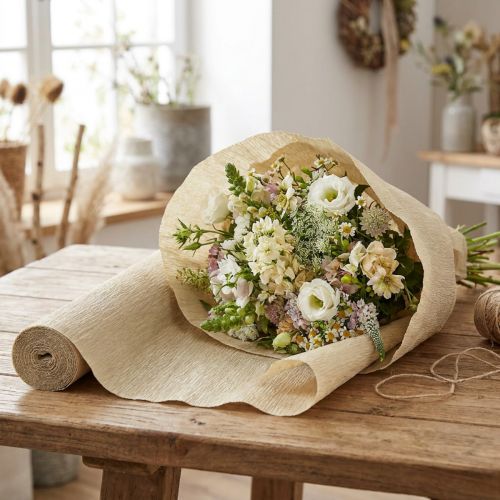 Floristen-Krepppapier Natur