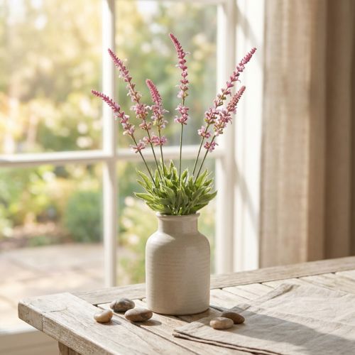 Kunstblumen, Lavendel Deko, Bund Lavendel Lila 45cm 3 St | Floristik24.de