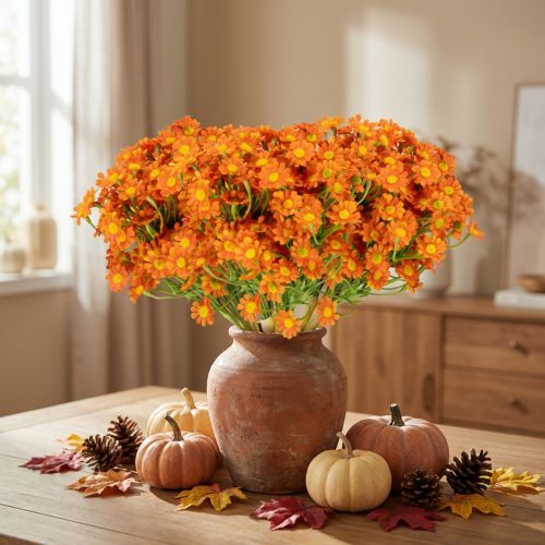 Kunstblumenbund Kamille für stimmungsvolle saisonale Dekoration 27cm 3St | Floristik24.de