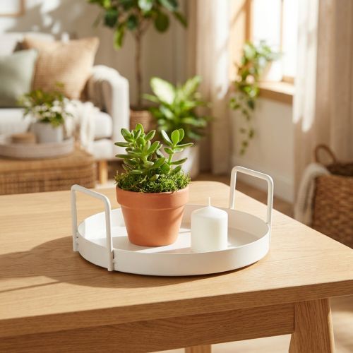 Artikel Pflanzschale Tablett für vielseitige Verwendung im Haus und Garten 18cm