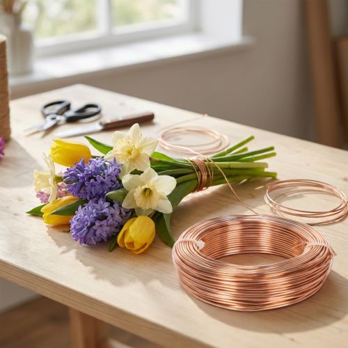 Artikel Aluminiumdraht Rolle für Basteln und Floristik 60m 500g