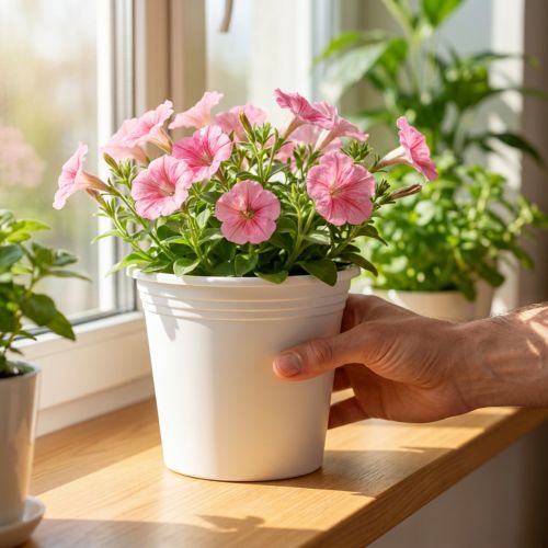 Plastik Topf „Irys“ Weiß Ø19cm H16cm 1 St | Floristik24.de