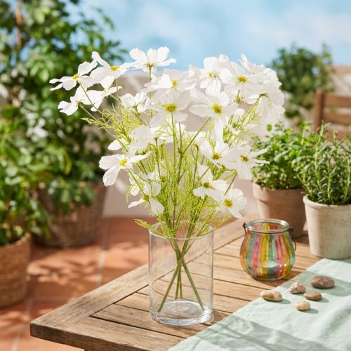 Kunstblumen Cosmea Sommerdeko