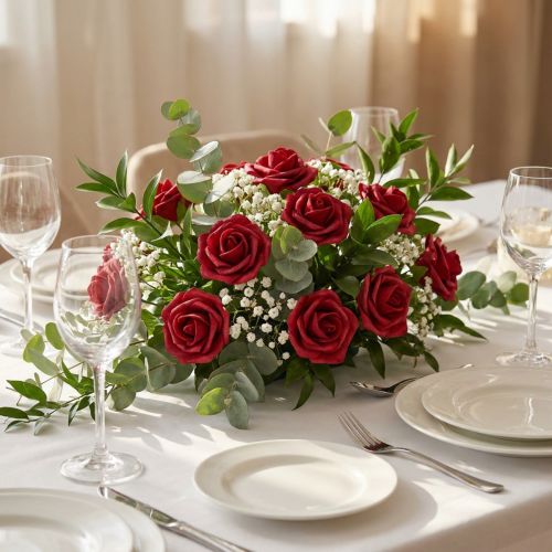 Foamrose Rot Ø4cm 48 St | Floristik24.de