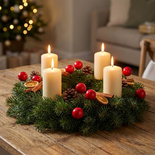 Künstliche rote Beeren Mini Weihnachtskugeln für floristische Dekoration 2cm 48St | Floristik24.de