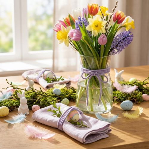 Dochtfaden Filzkordel Hellviolett 55m | Floristik24.de