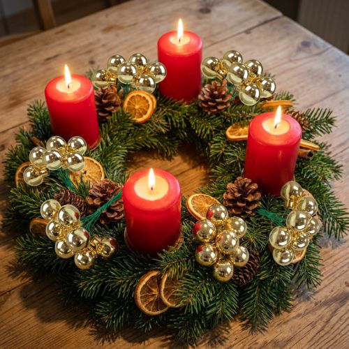 Weihnachtskugeln am Draht Glas Spiegelbeeren Gold 2,5cm 140 St | Floristik24.de