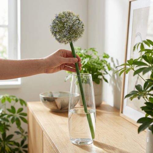 Blütenzweig künstlicher Allium naturgetreue Optik 90cm | Floristik24.de