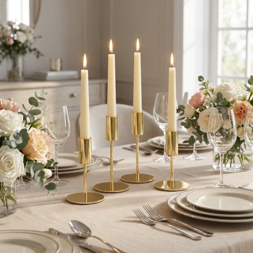 Stabkerzenhalter Gold Moderner