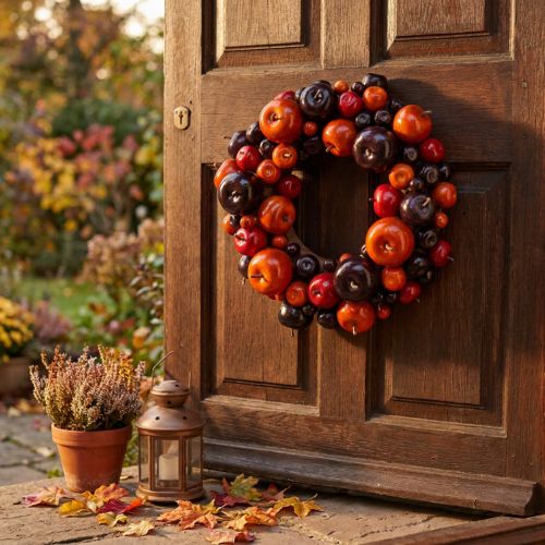 Dekokranz Apfel Ø26cm Herbstdeko Türkranz
