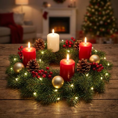 Micro LED Lichterkette Weihnachtsbeleuchtung Timer 180cm
