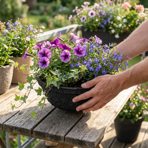Biolit Pflanzschale Schwarz Ø35cm umweltfreundlich