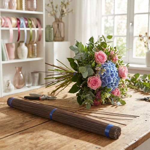 Artikel Steckdraht blaugeglüht Blumendraht Ø1,8mm 50cm 2,5kg