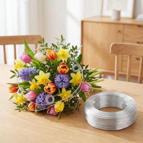 Aluminiumdraht Ø1,0mm Silbern 250g 120m | Floristik24.de