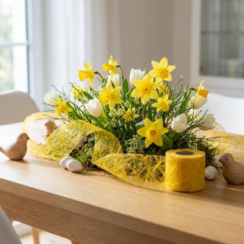 Vlies 8cm 25m Gelb | Floristik24.de