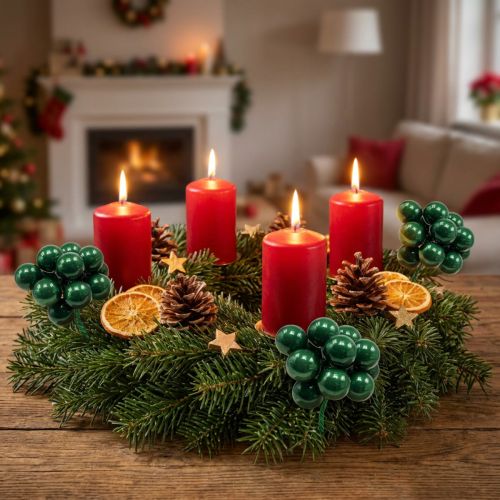 Mini Weihnachtskugeln am Draht Ø25mm Glas Grün 140St | Floristik24.de