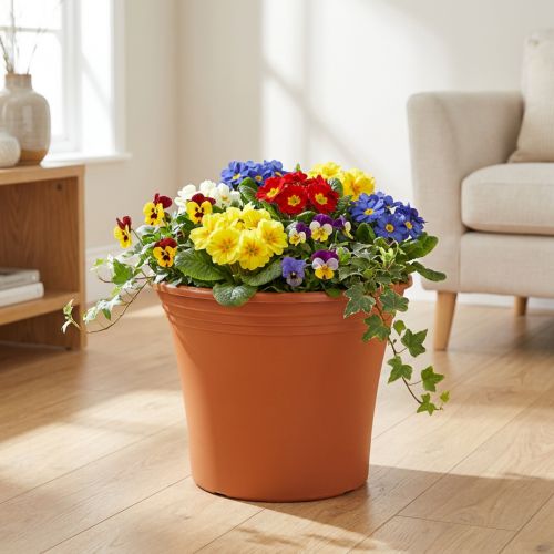 Topf „Irys“ Plastik Terrakotta Ø38cm H31cm 1 St | Floristik24.de