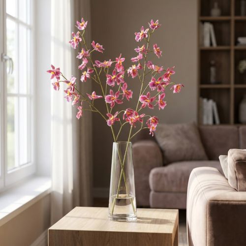 Oncidium Künstliche Orchideen Pink 93cm 2St