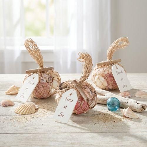 Maritime Deko Muscheln Mix im Netz Bunt 3,5-6cm 300g × 3St | Floristik24.de
