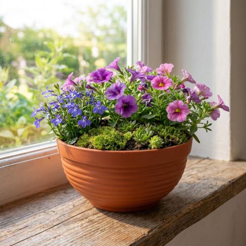 Artikel R-Schale Plastik Terrakotta Ø13cm, 10 St