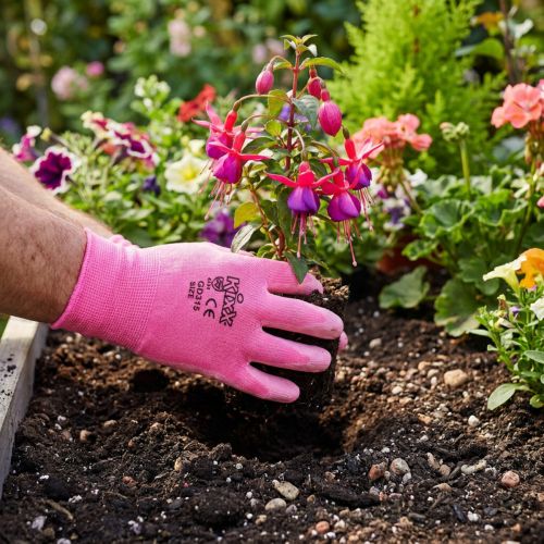 Kixx Gartenhandschuhe Gr.8 Rosa, Pink | Floristik24.de