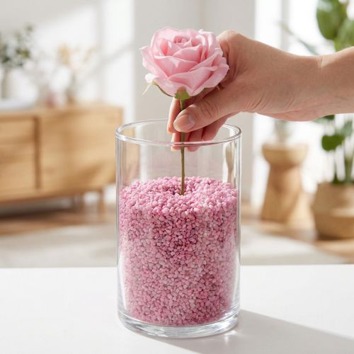 Dekogranulat Pink Dekosteine 2mm - 3mm 2kg | Floristik24.de