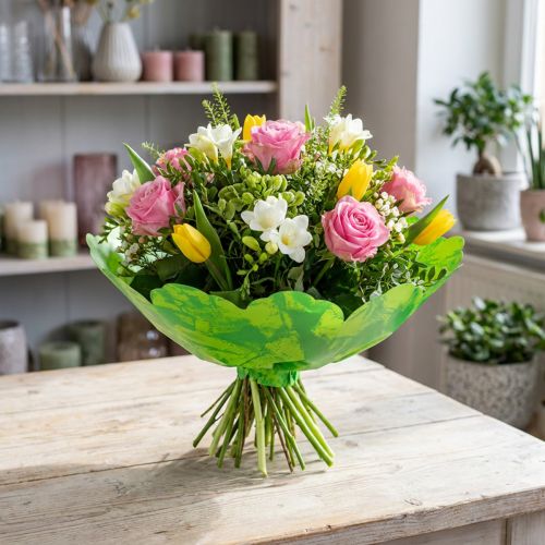 Rondella-Manschetten Ø38cm Grün 50St | Floristik24.de