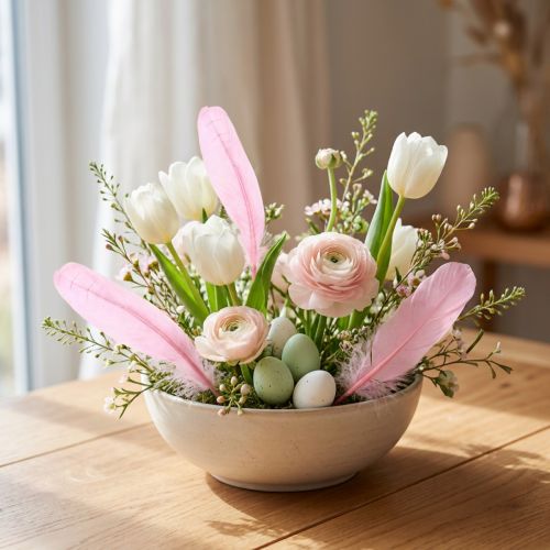 Artikel Federn zum Basteln Rosa Gänsefedern 18cm – 20cm 20g x 2St